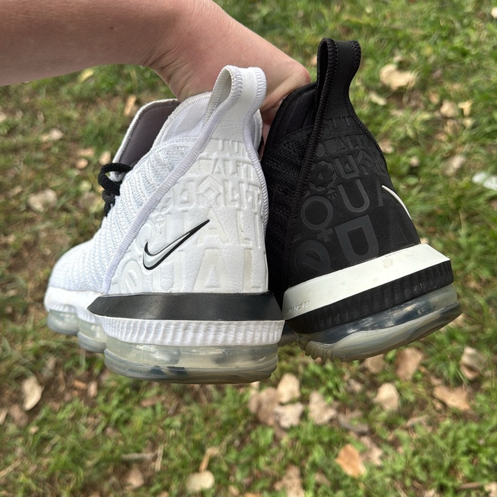 RARE Nike Lebron XVI 16 "Equality" BQ5969-001 Men's size 11 US - Picture 5 of 7